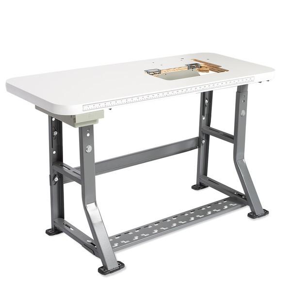 New-Tech 607-ZL Industrial Sewing Table With K-Leg Assembly Frame